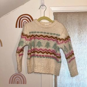 Zara Girl's Knit Sweatshirt